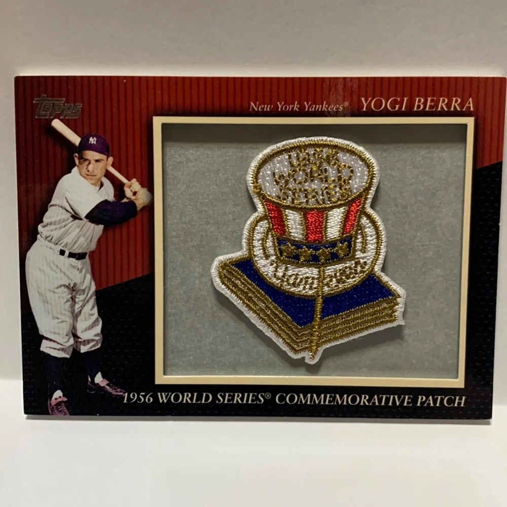 2010 Topps Yogi Berra Commemorative Patch #MCP53 Yankees (002)